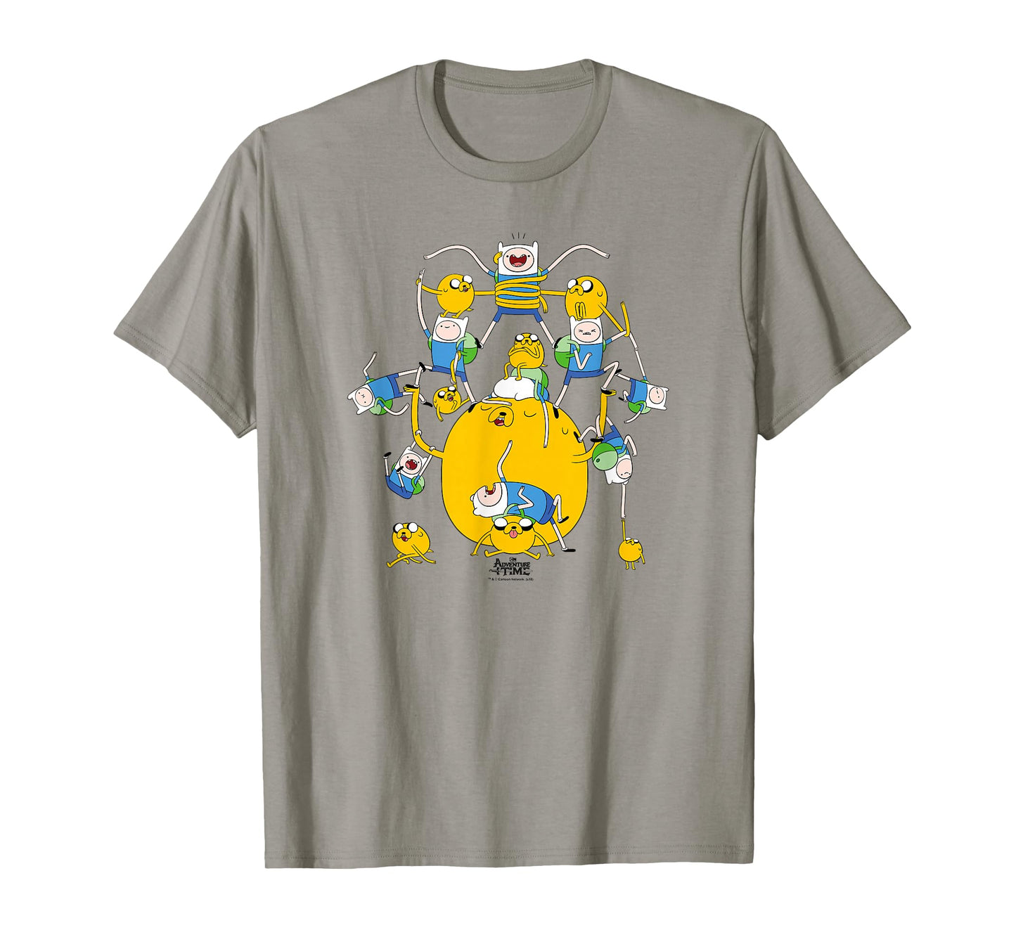 Adventure Time Finn & Jake Group T-Shirt
