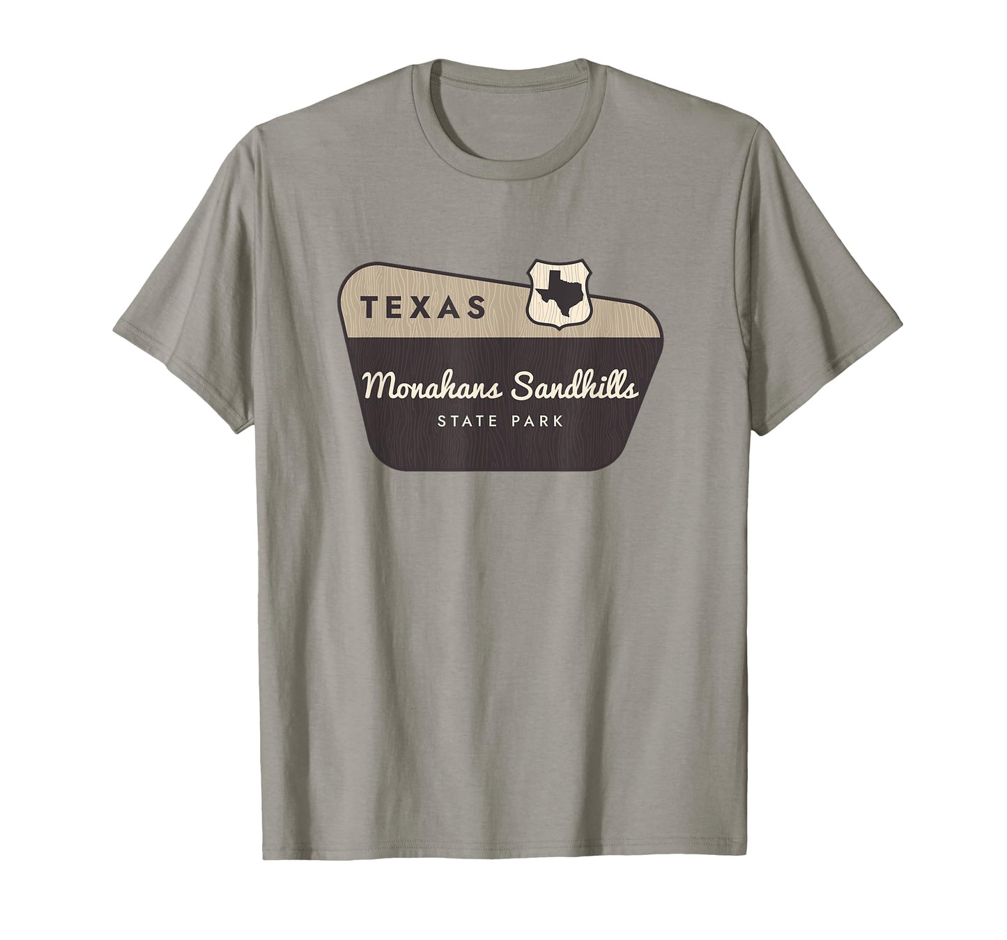 Monahans Sandhills State Park Texas TX Welcome Sign Vacation T-Shirt
