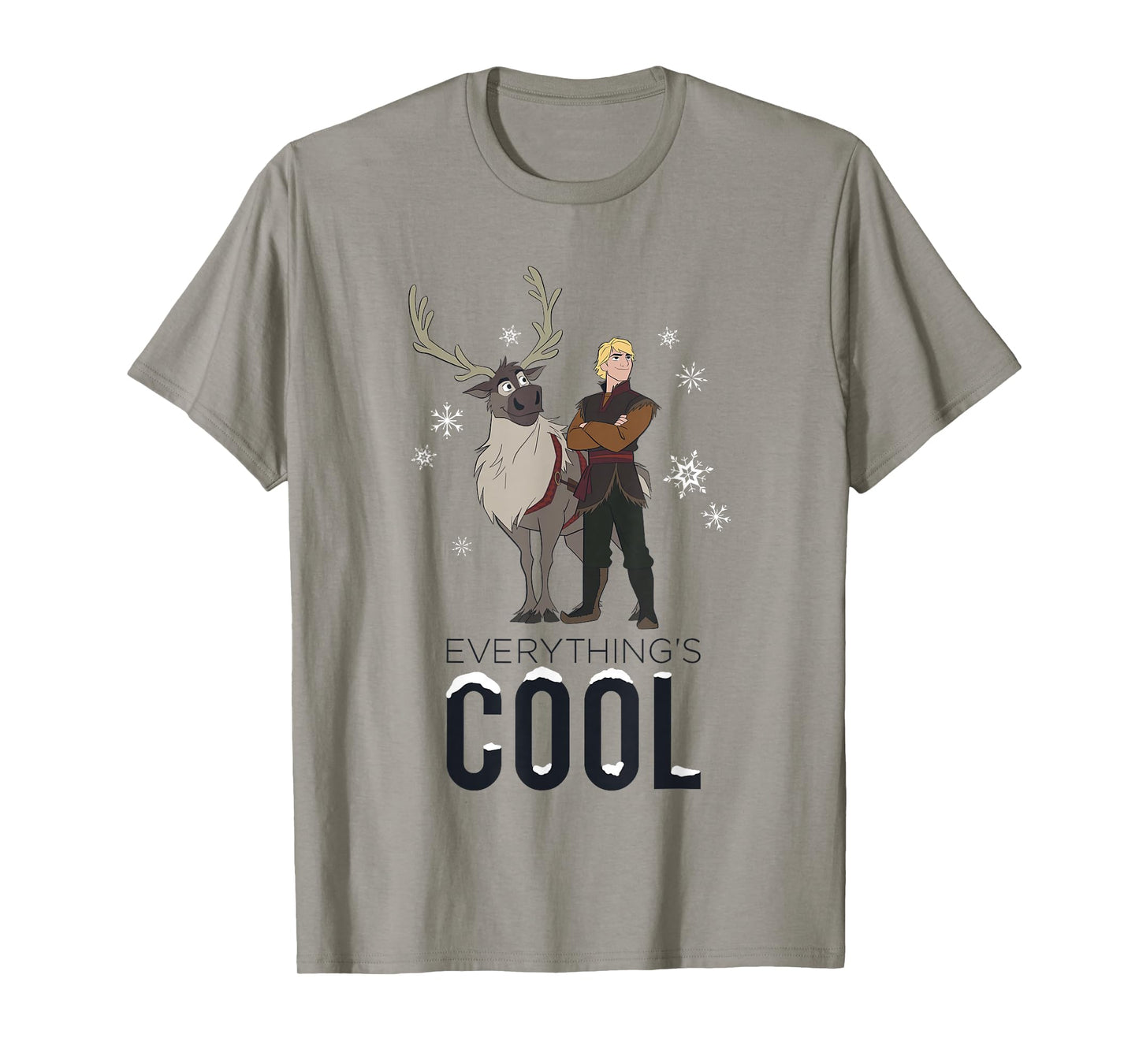 Disney Frozen 2 Sven Kristoff Everything's Cool Chest Poster T-Shirt