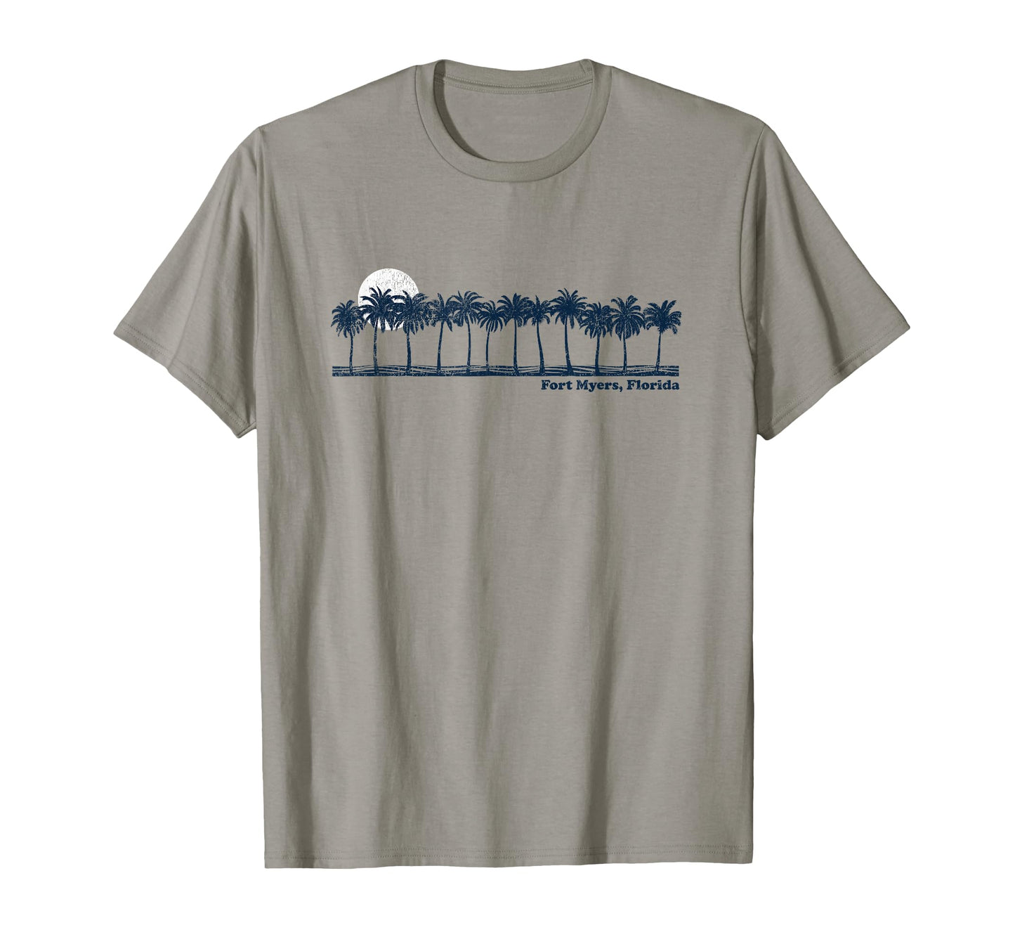 Fort Myers Vintage 70s Retro Throwback Design T-Shirt