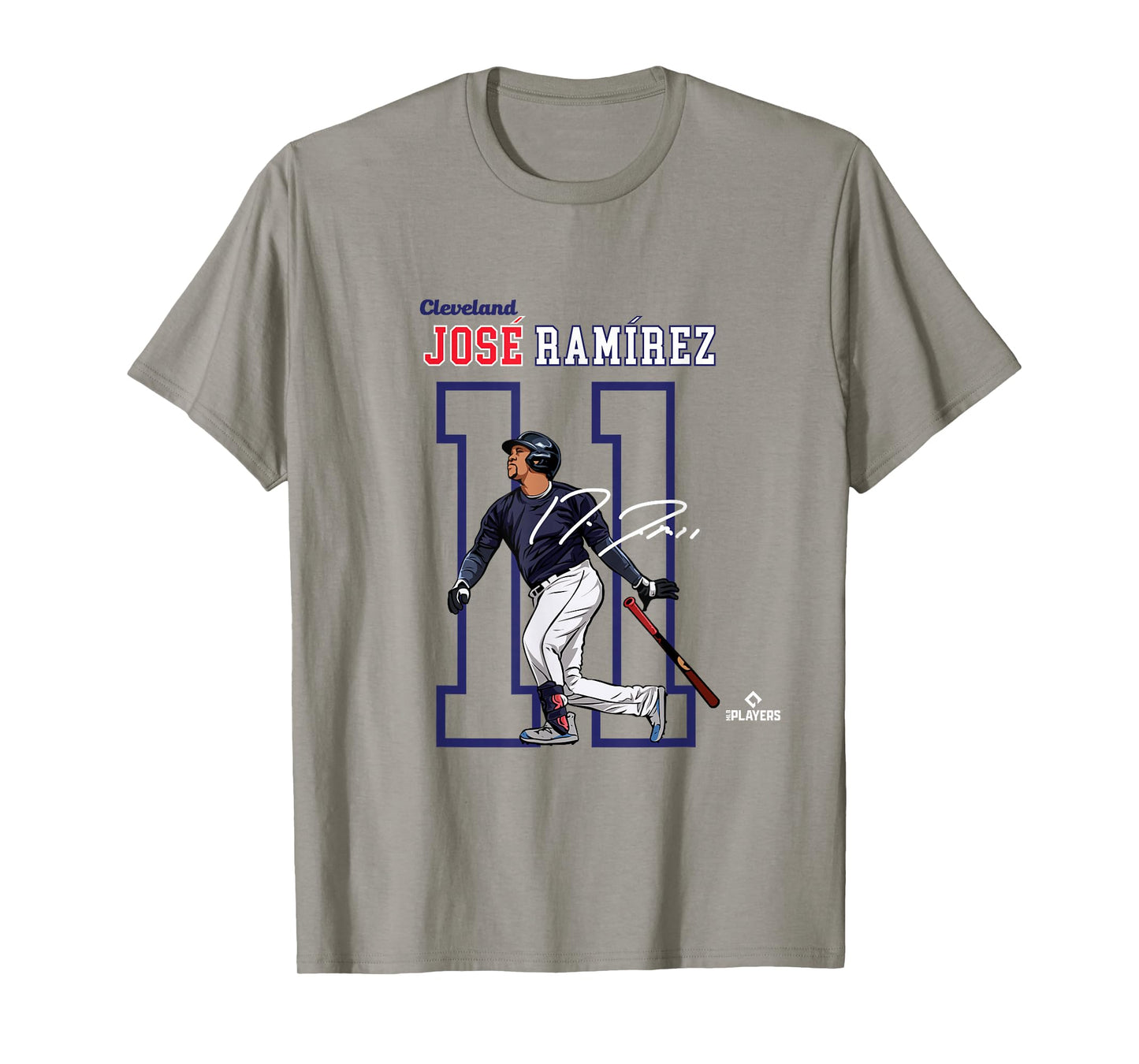 Jose Ramirez | Cleveland Baseball Players | MLBRMR3004 T-Shirt