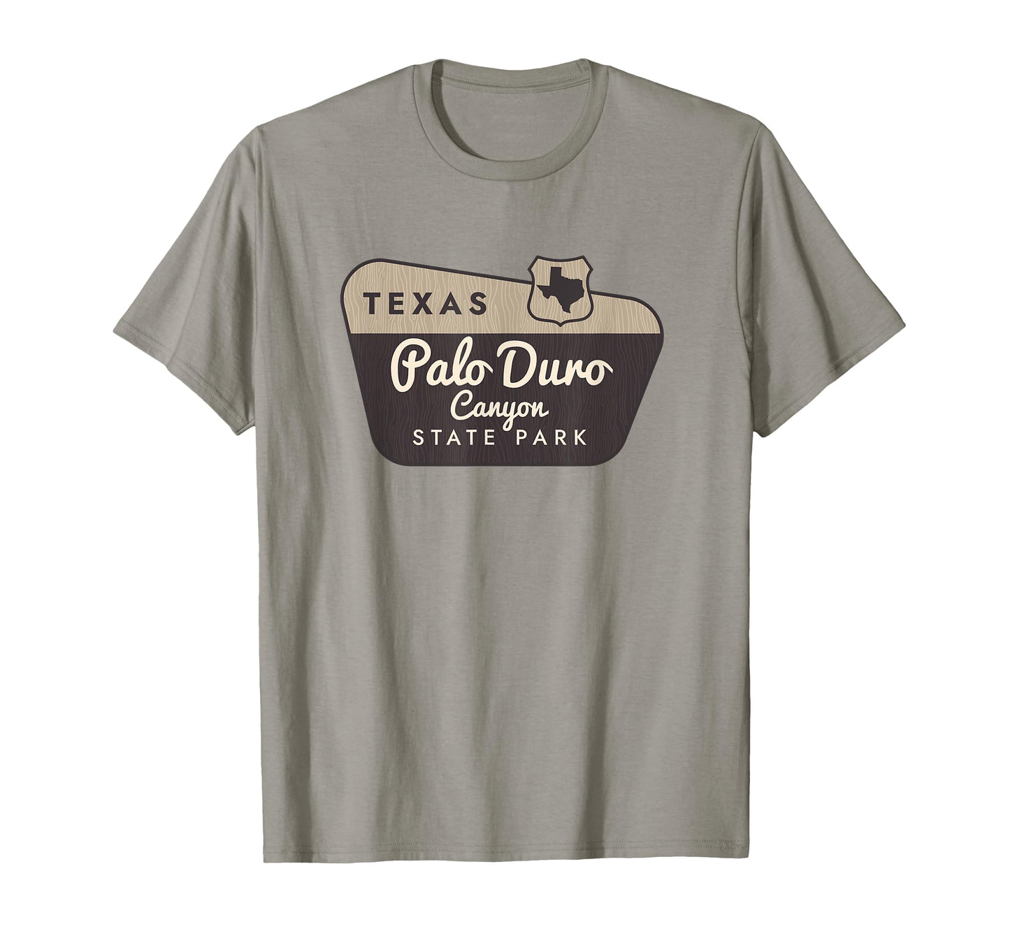Palo Duro Canyon State Park Texas TX Welcome Sign Vacation T-Shirt
