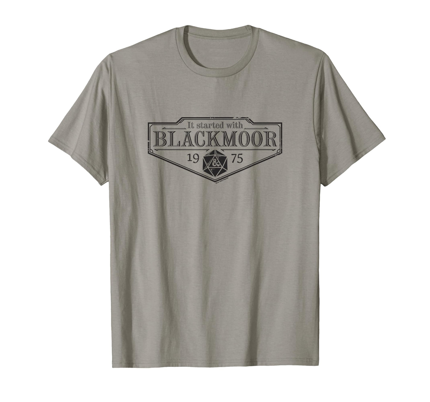 Dungeons & Dragons 50th Anniversary Started With Blackmoor T-Shirt