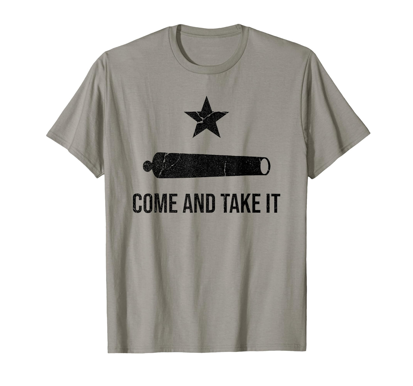 Come and Take It Cannon Texas Flag Lone Star T-Shirt