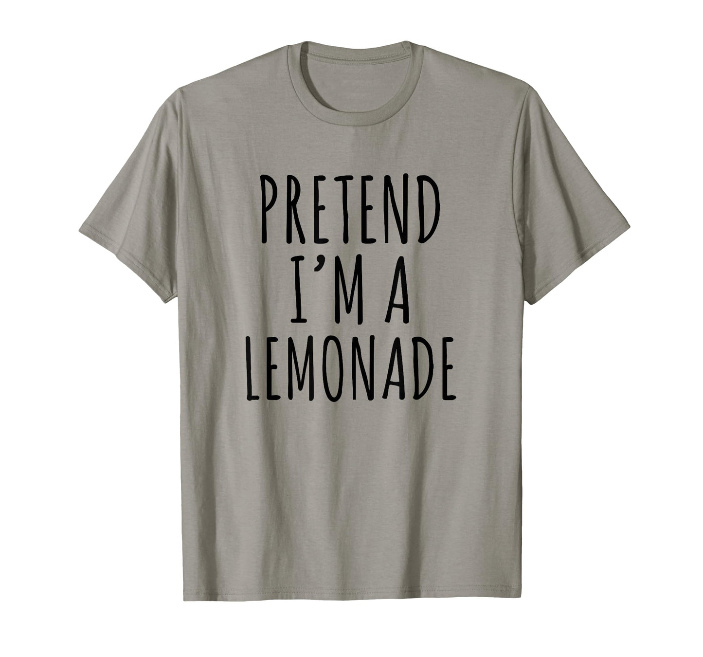 Lazy Halloween Costume Pretend I'm A Lemonade Simple T-Shirt