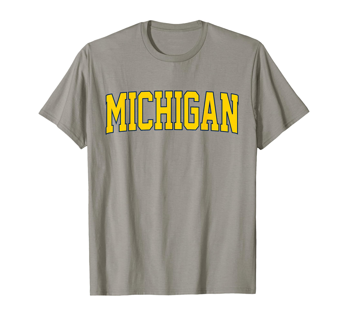 Vintage Michigan Blue Men Women Retro Michigan T-Shirt Tee T-Shirt