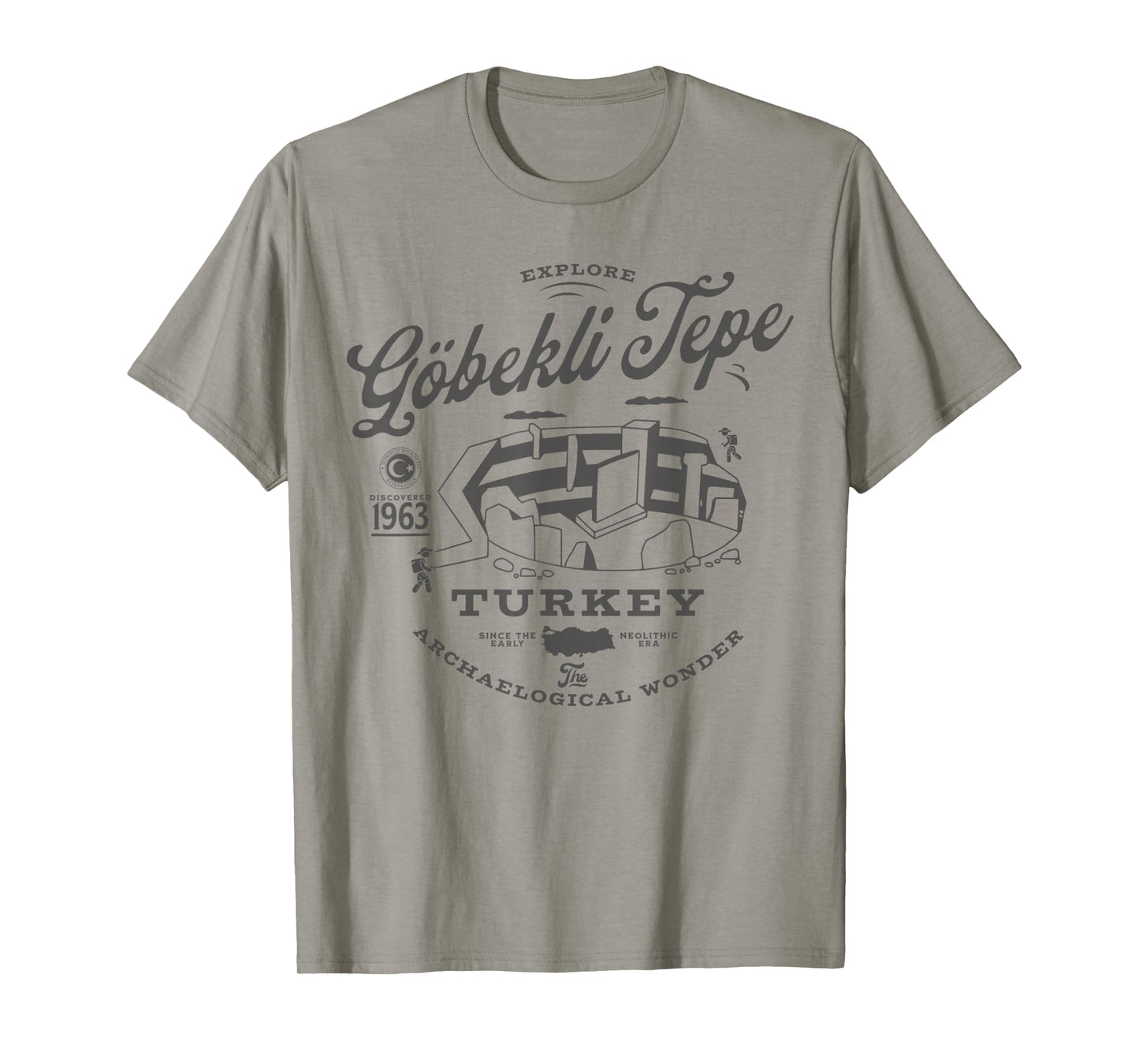Explore Gobekli Tepe Discovered 1963 Archaeological Wonder T-Shirt