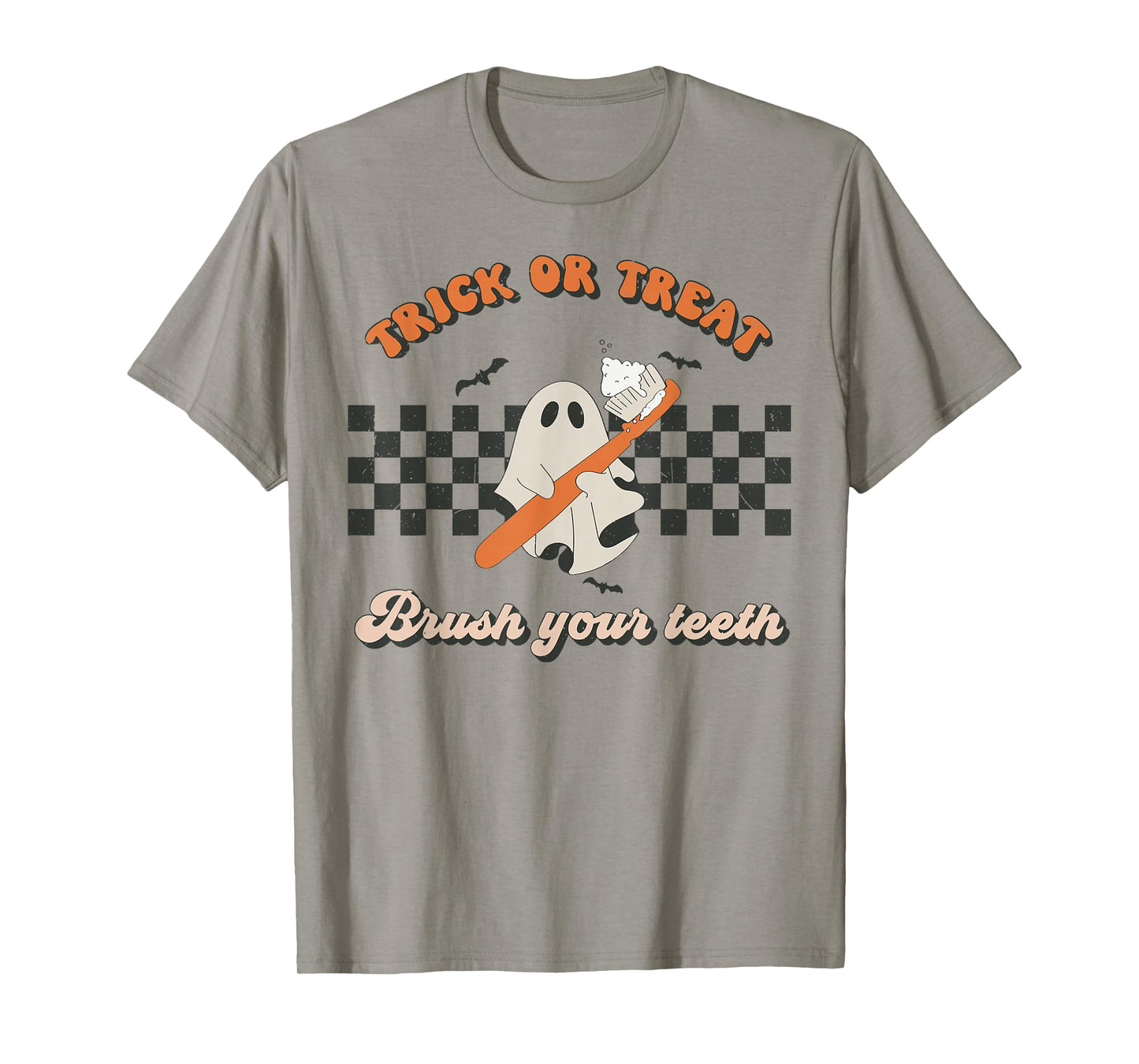 Trick Or Treat Brush Your Teeth Dental Halloween Dentist T-Shirt