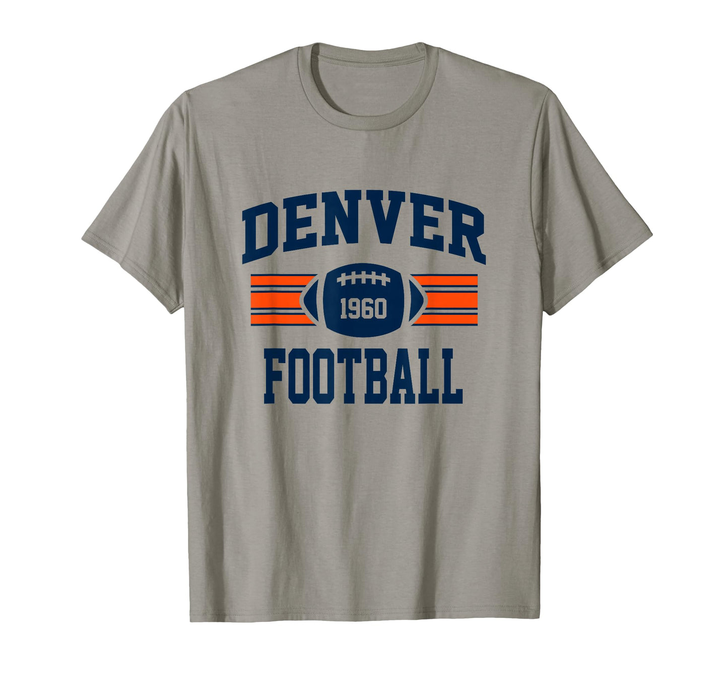 Denver Football Athletic Vintage Sports Team Fan Gift T-Shirt