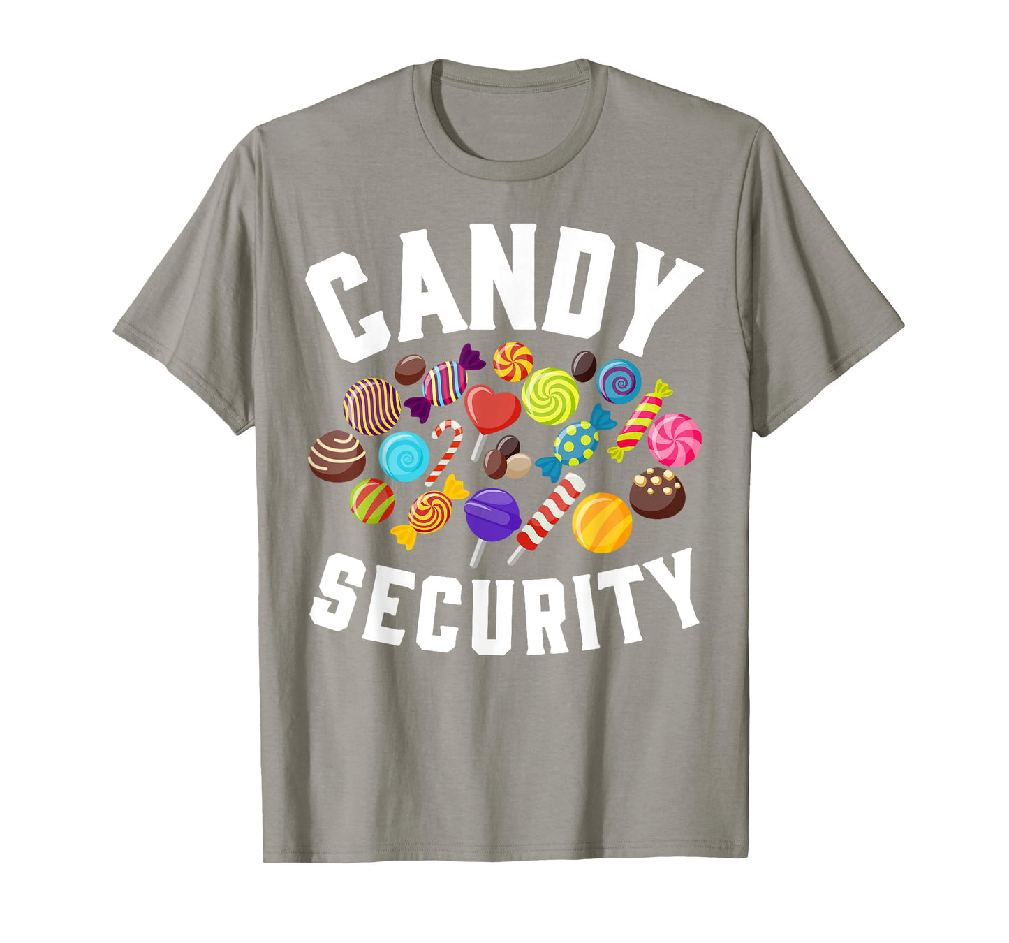 Candy Security Funny Parents Halloween Party Costume T-Shirt