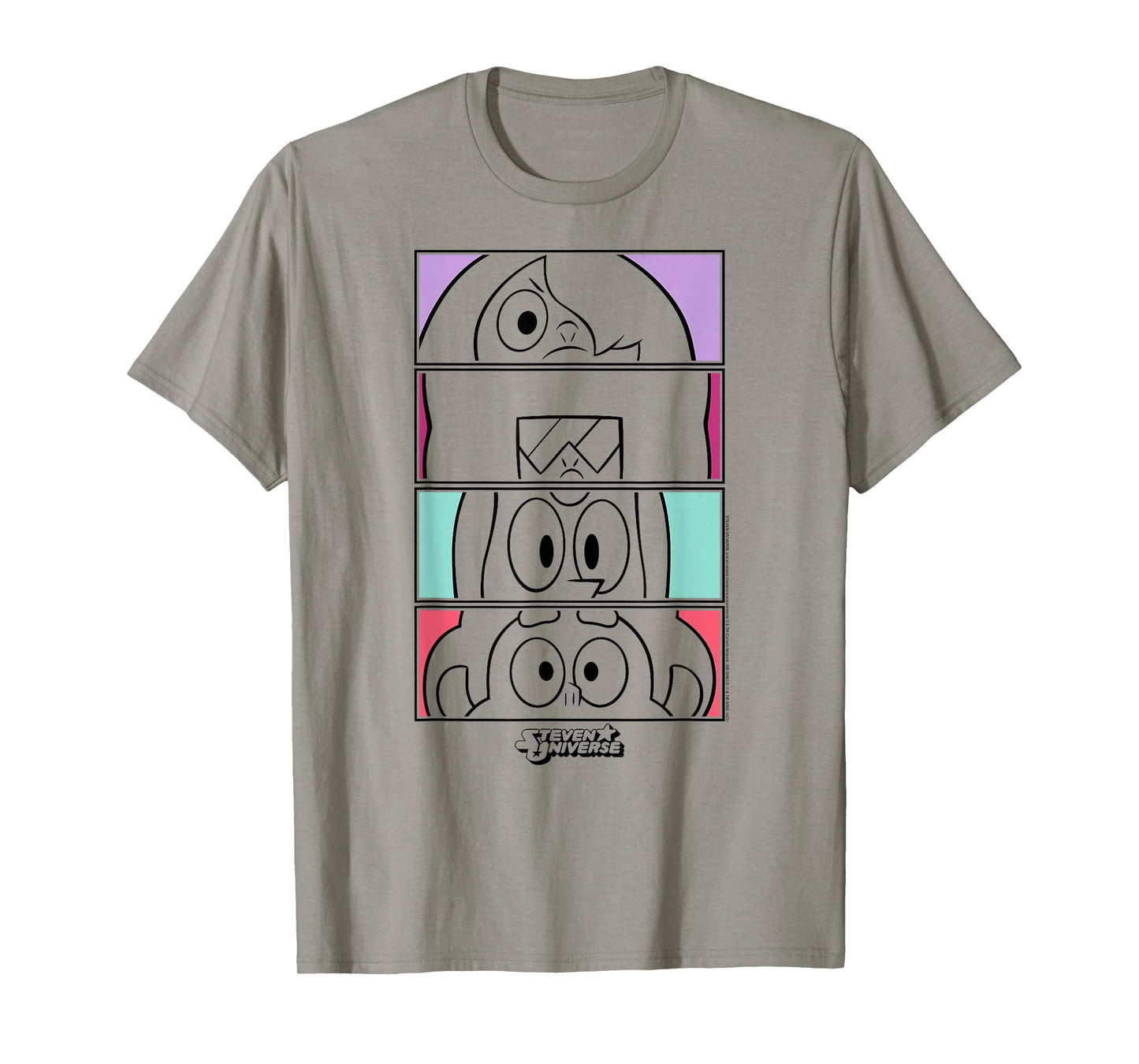 Steven Universe Eyes on You Character Close-Ups Cartoon T-Shirt