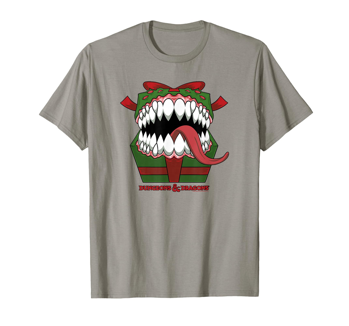 Dungeons & Dragons Christmas Gift Mimic Poster T-Shirt