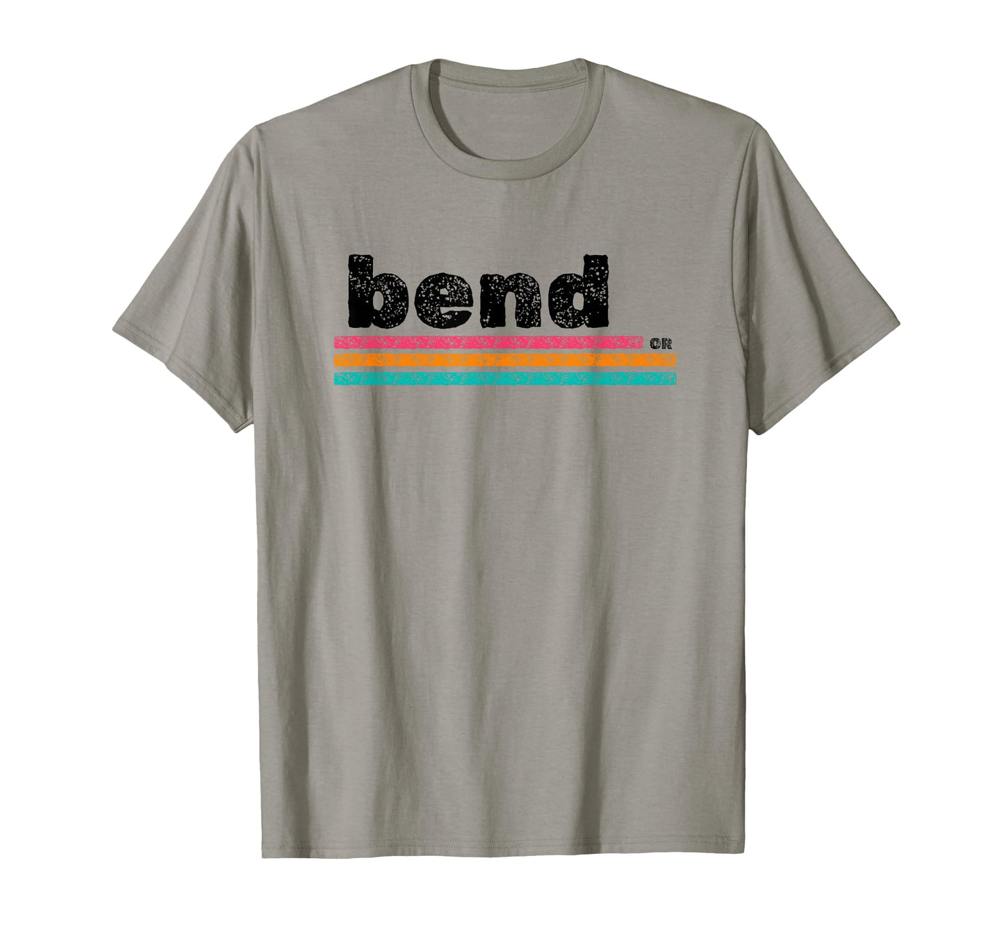 Bend Oregon Retro Vintage Throwback Weathered T-Shirt