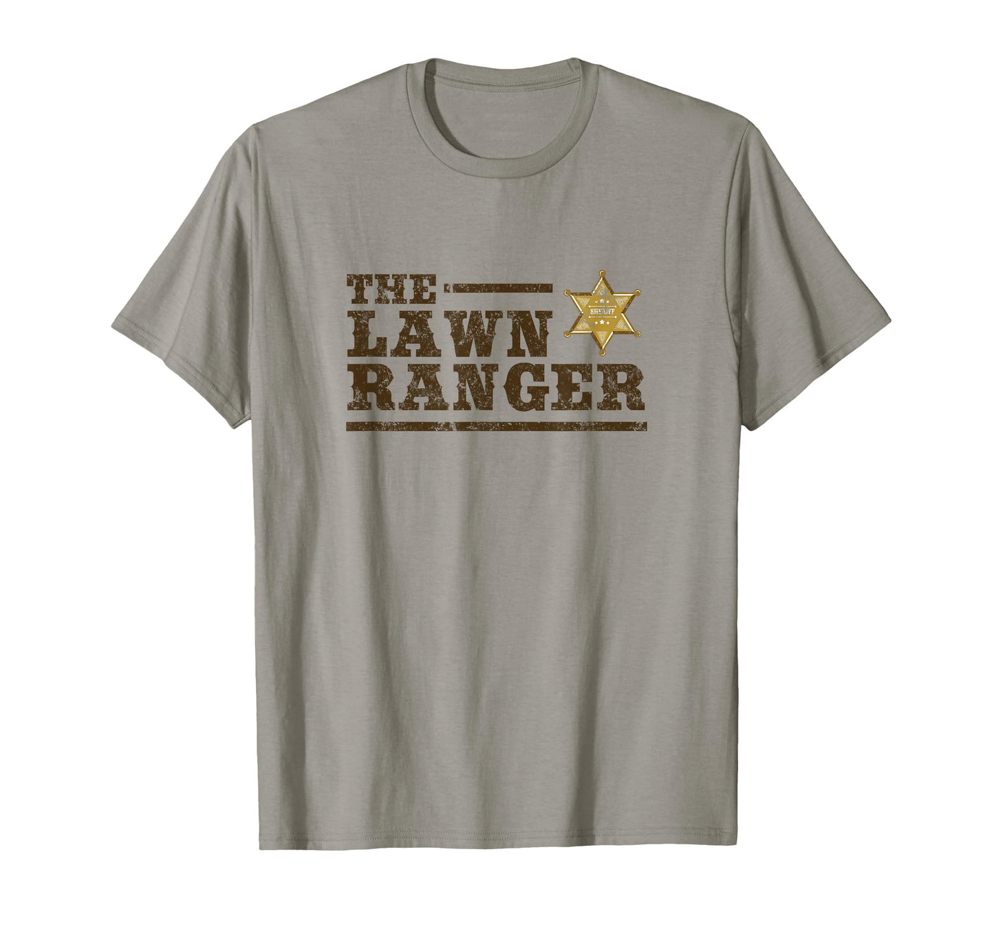 Lawn Ranger Grass Mower Mowing Father's Day Gardening T-Shirt