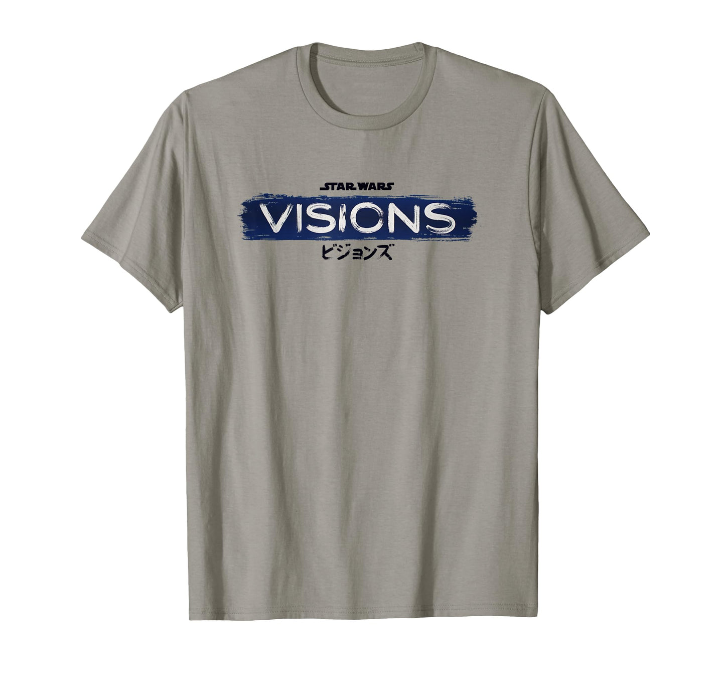 Star Wars Visions Distressed Kanji Dark Logo T-Shirt