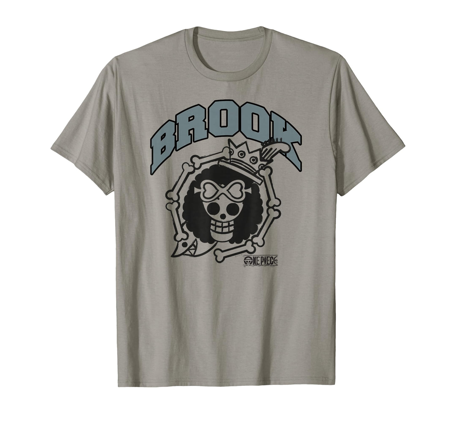 One Piece Anime Soul King Brook Jolly Rogers Icon T-Shirt
