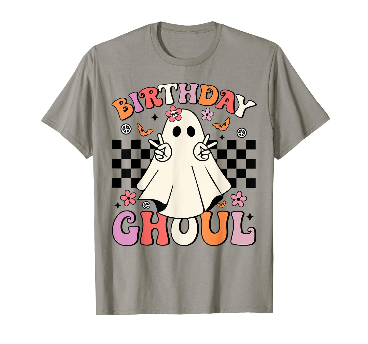Halloween Birthday Ghoul Party Anniversary Booday Women Girl T-Shirt