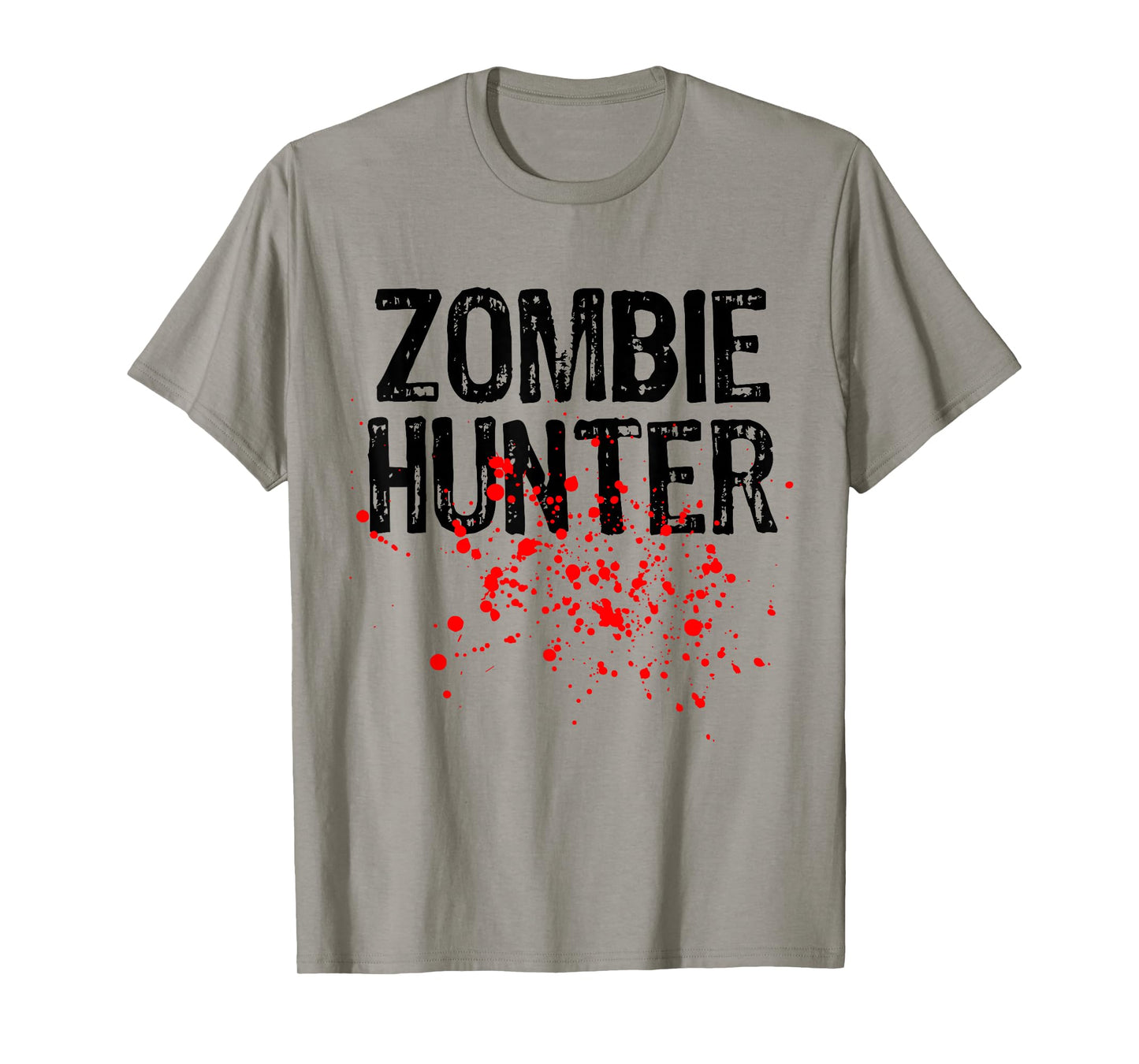 Zombie Hunter Halloween Costume Lazy Easy T-Shirt