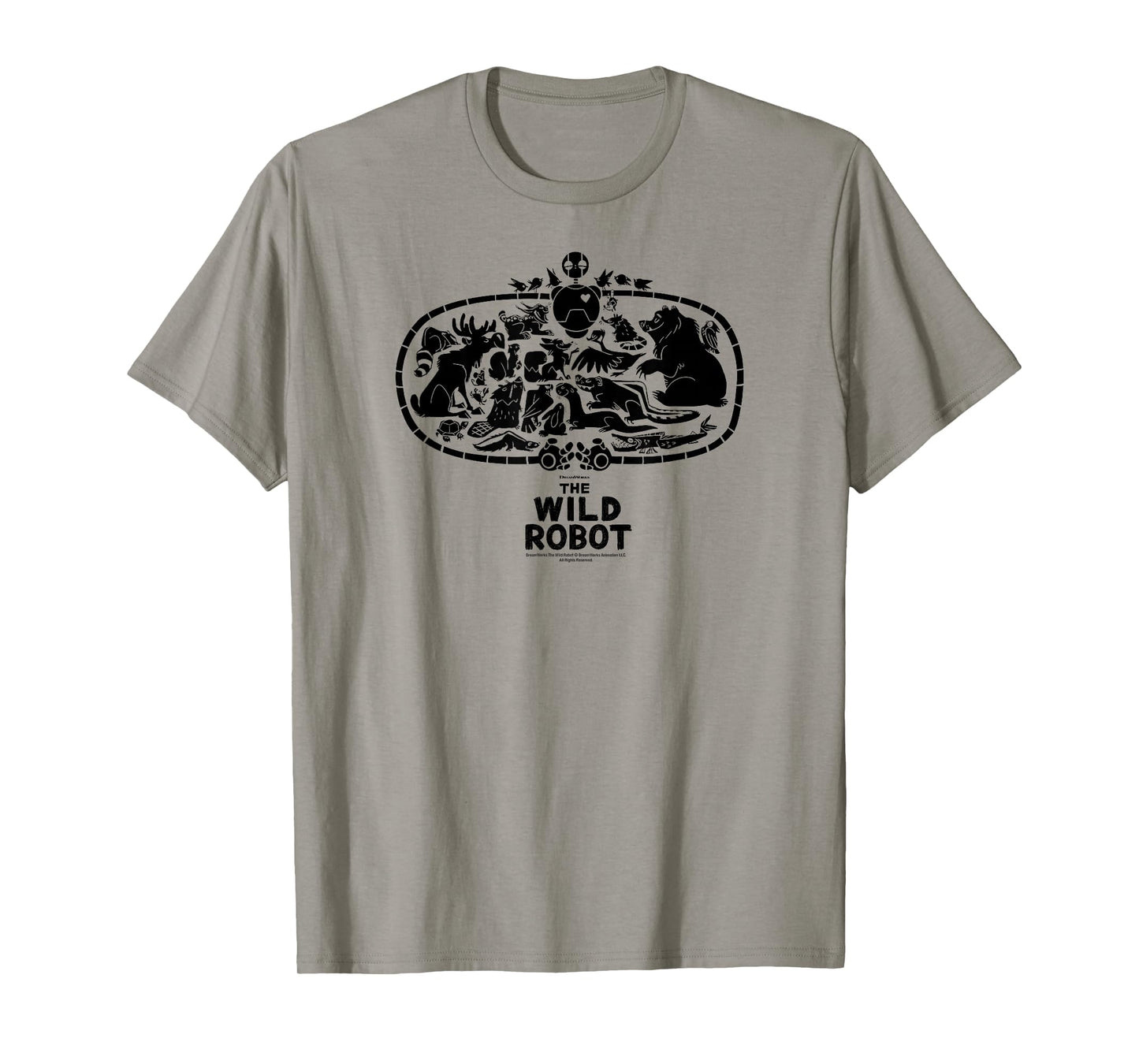 DreamWorks The Wild Robot Group Hug T-Shirt