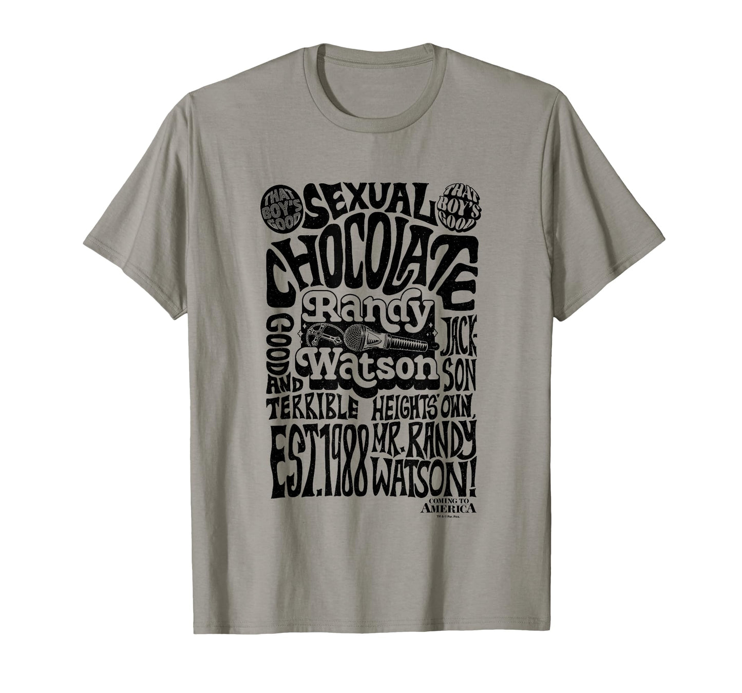 Coming To America Randy Watson Sexual Chocolate T-Shirt