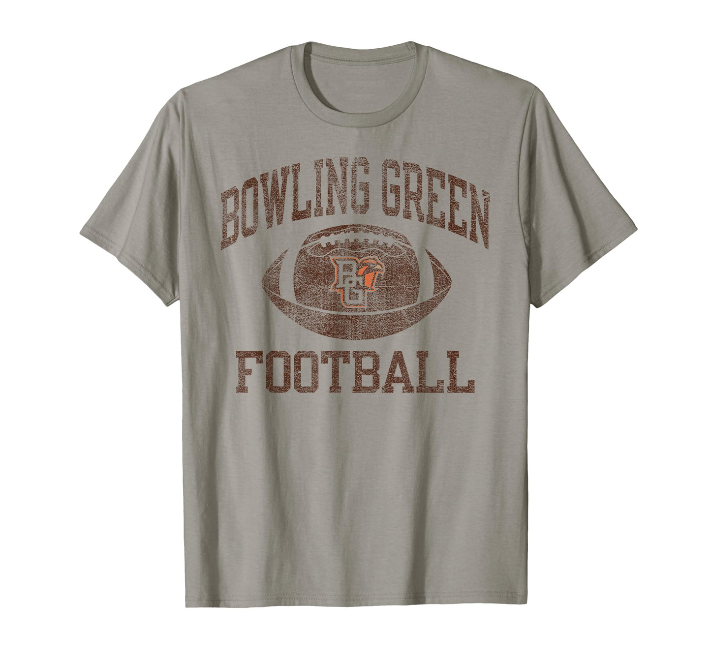 Bowling Green Falcons Football Intensity Vintage White T-Shirt