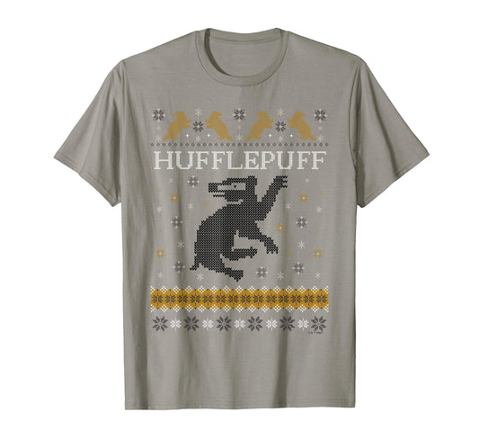 Harry Potter Hufflepuff Ugly Christmas T-Shirt