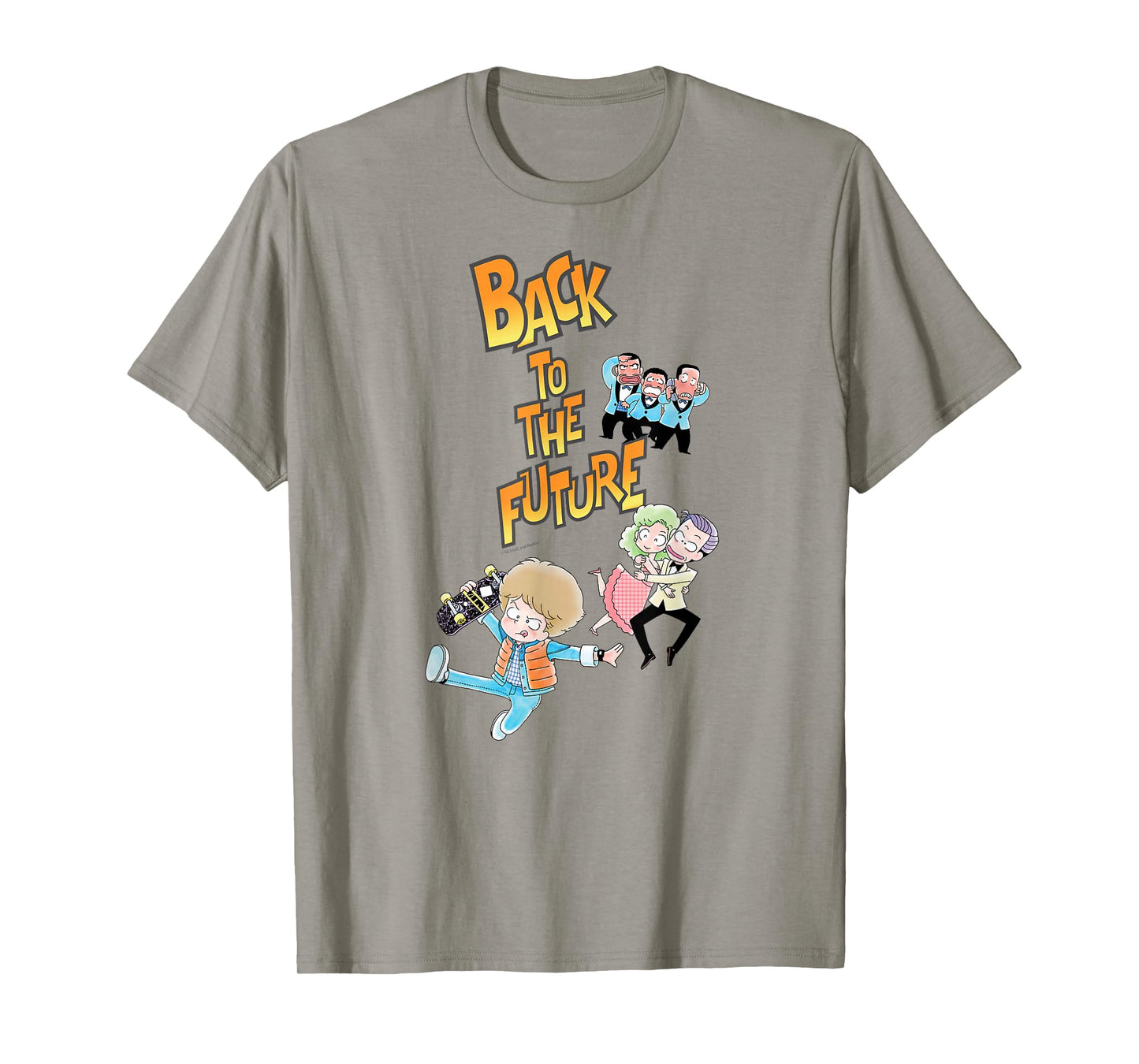 Back to the Future Anime Style T-Shirt