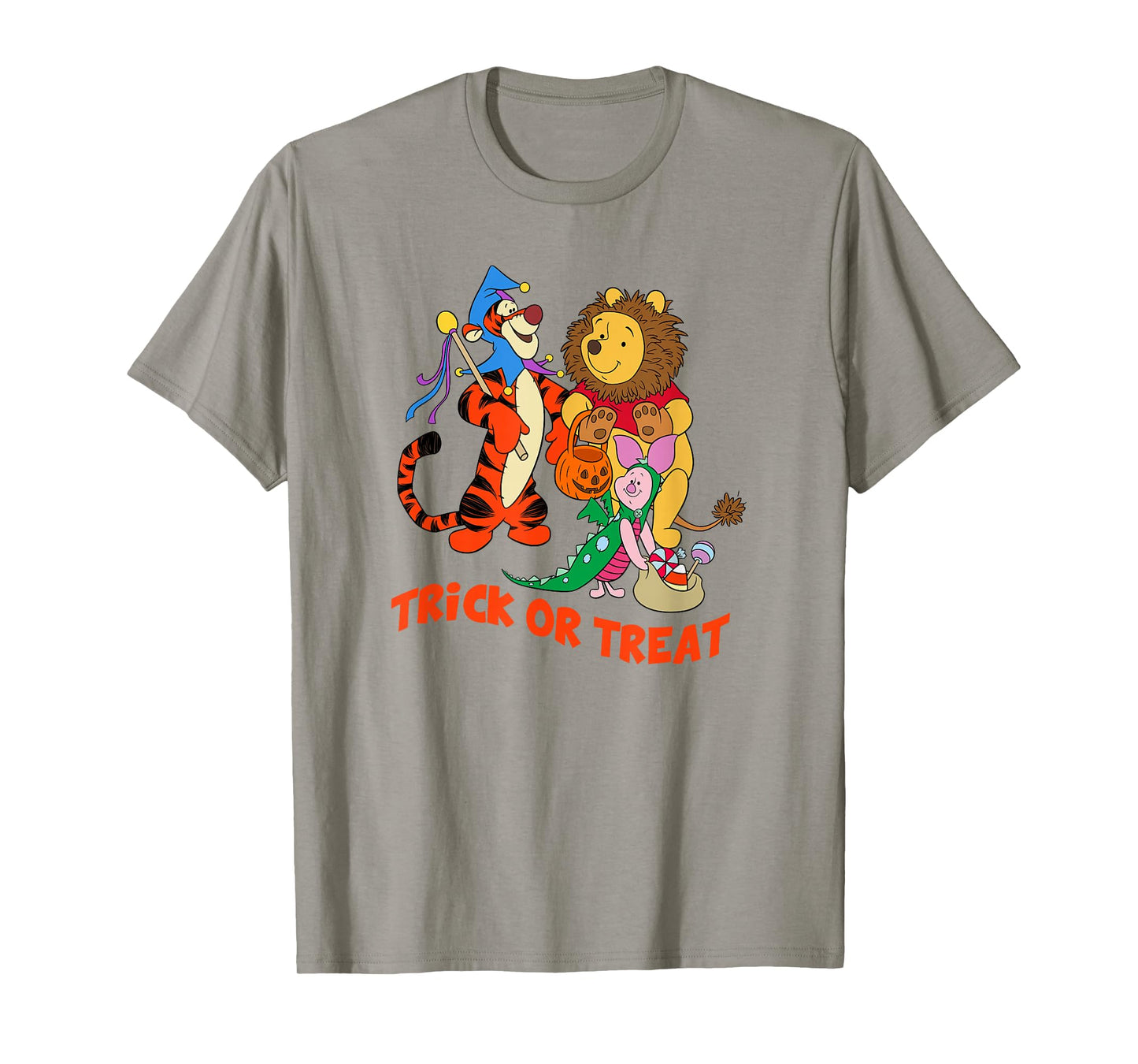 Disney Winnie The Pooh Halloween Group Shot Trick Or Treat T-Shirt