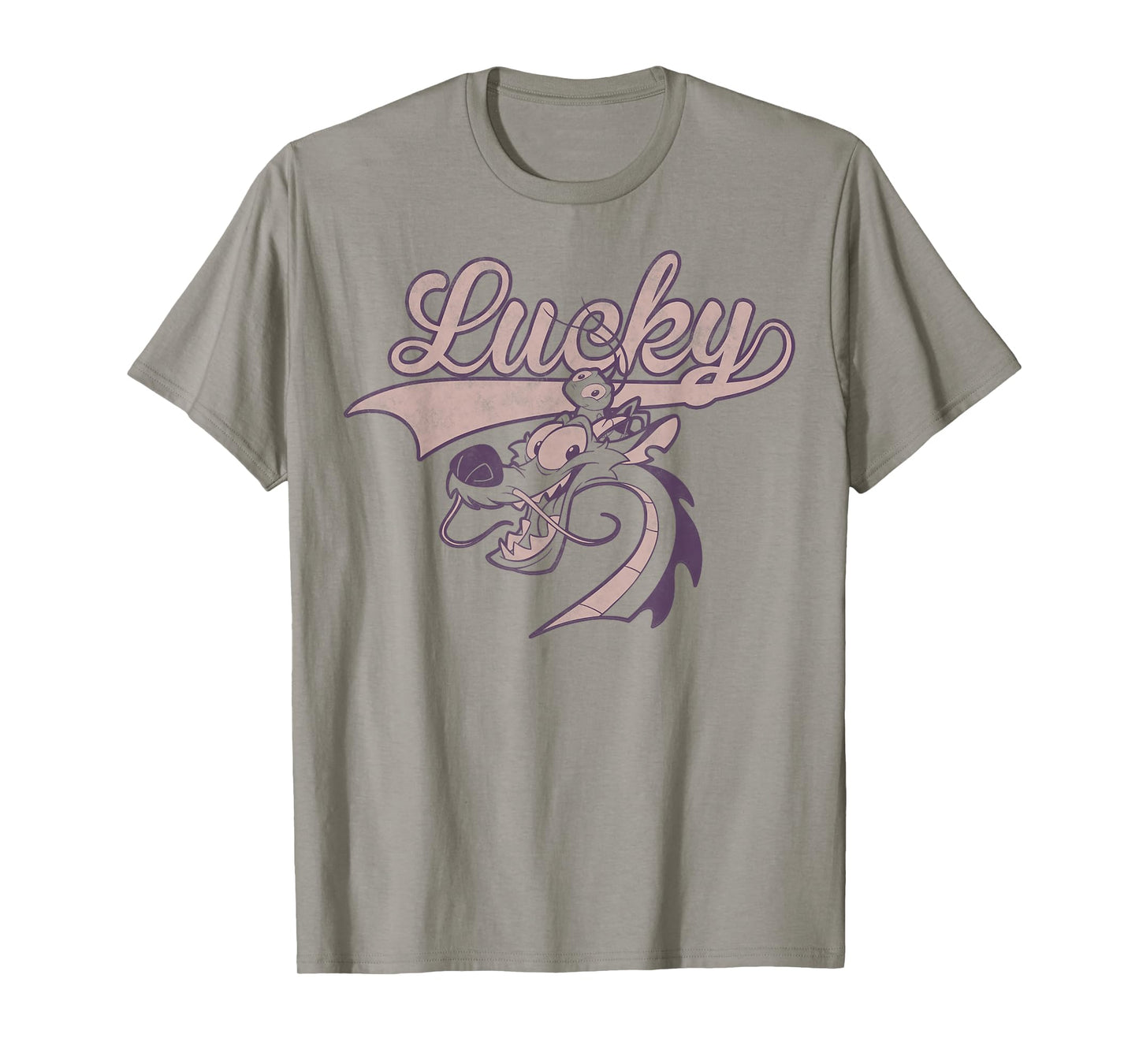 Disney Mulan Mushu and CRI-Kee Lucky Portrait T-Shirt