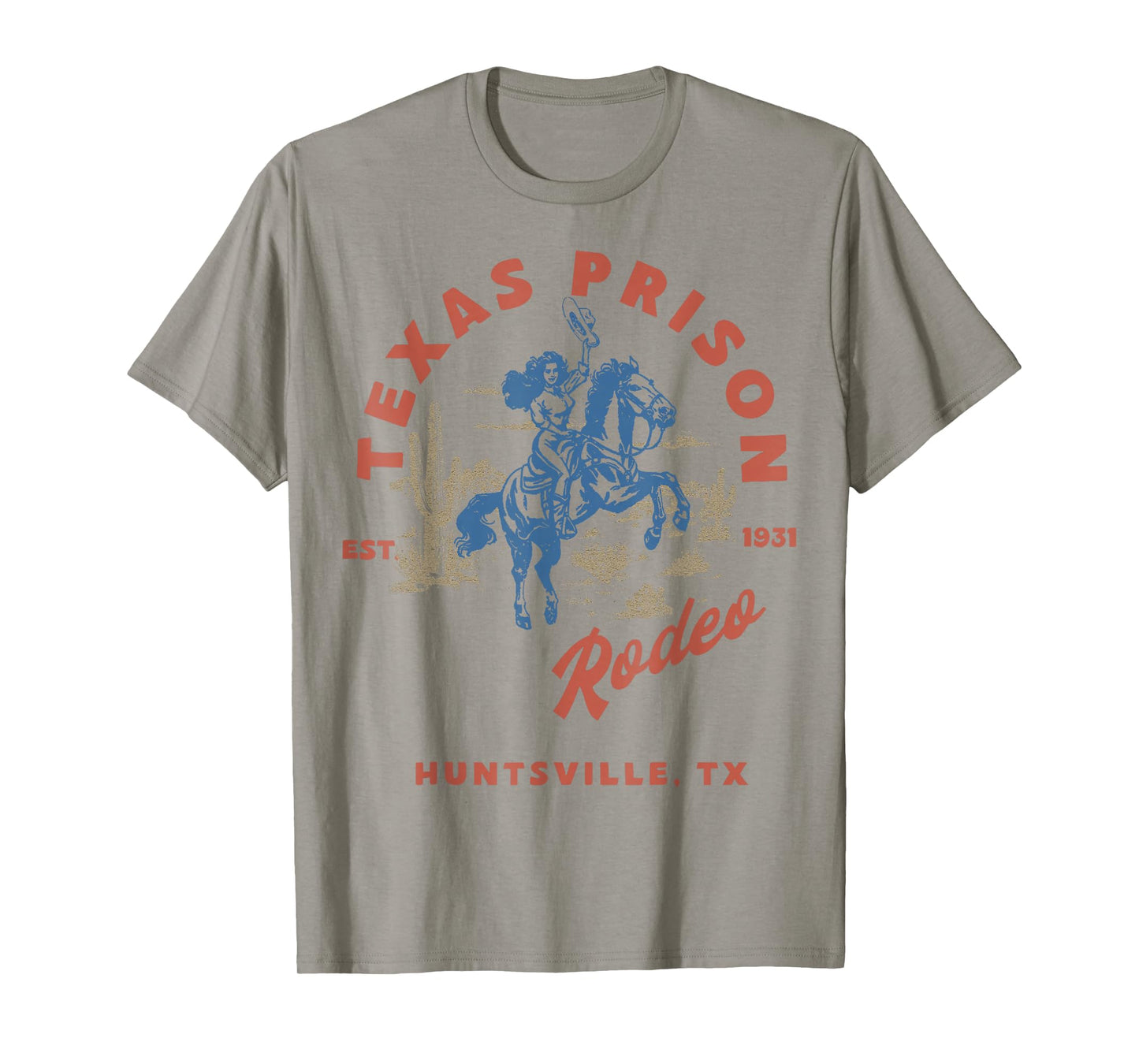 Texas Prison Rodeo Cowboy Western T-Shirt