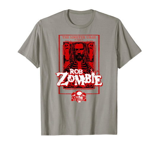 Rob Zombie - Sinister Urge Movie Poster T-Shirt