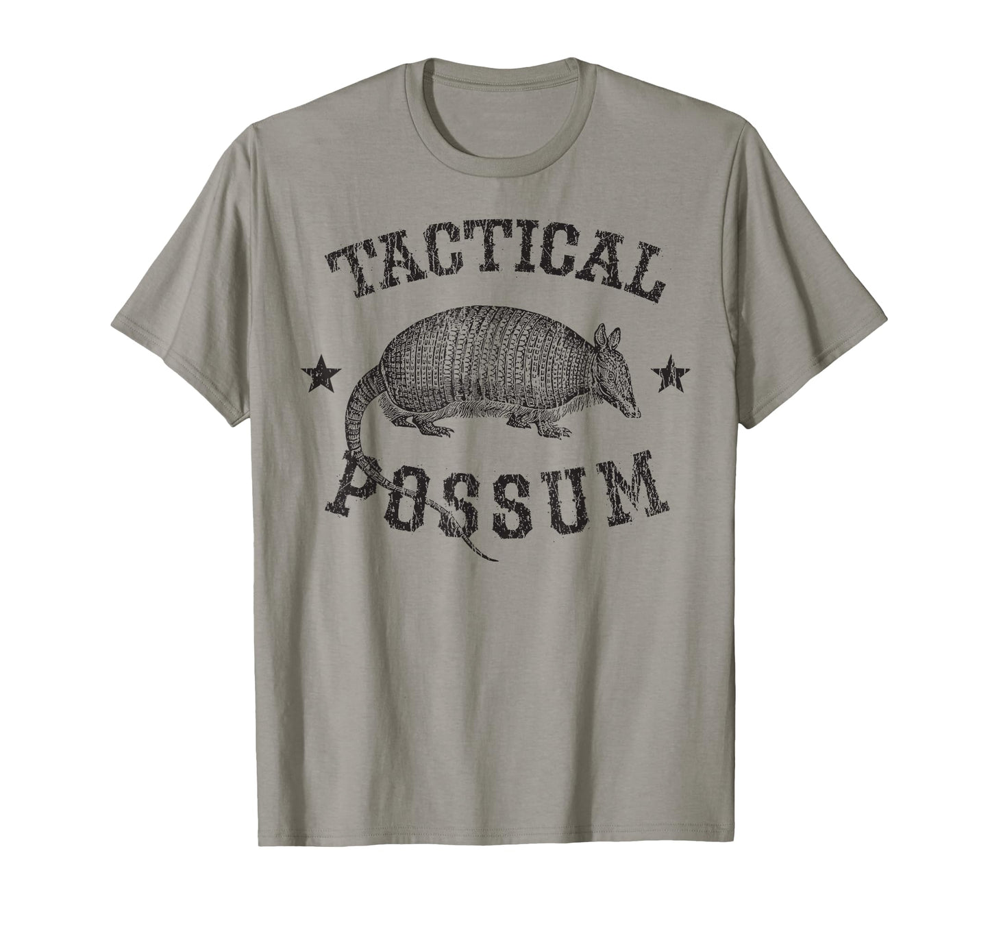 Tactical Possum Armadillo Animal Pun Texas Funny T-Shirt