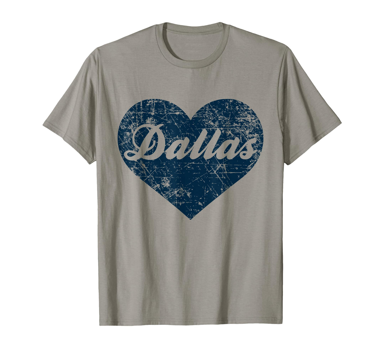 Dallas Heart Texas Gift T-Shirt