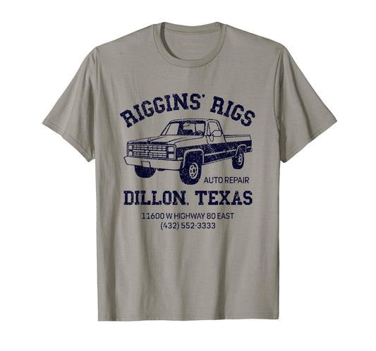 Dillon Texas Friday Night Football Player Fan Riggins Rigs T-Shirt