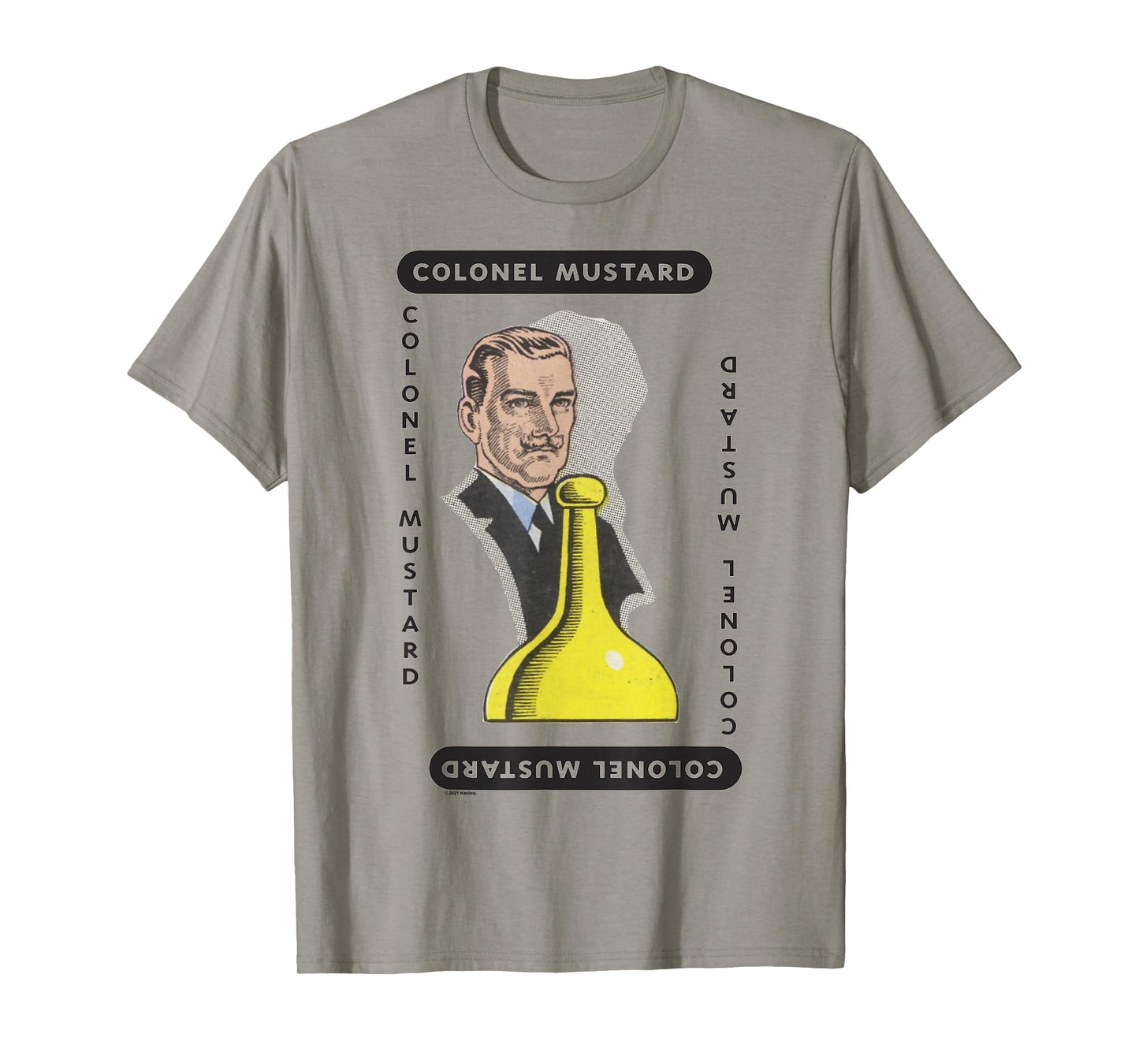 Clue Colonel Mustard Playing Card Halloween Costume T-Shirt