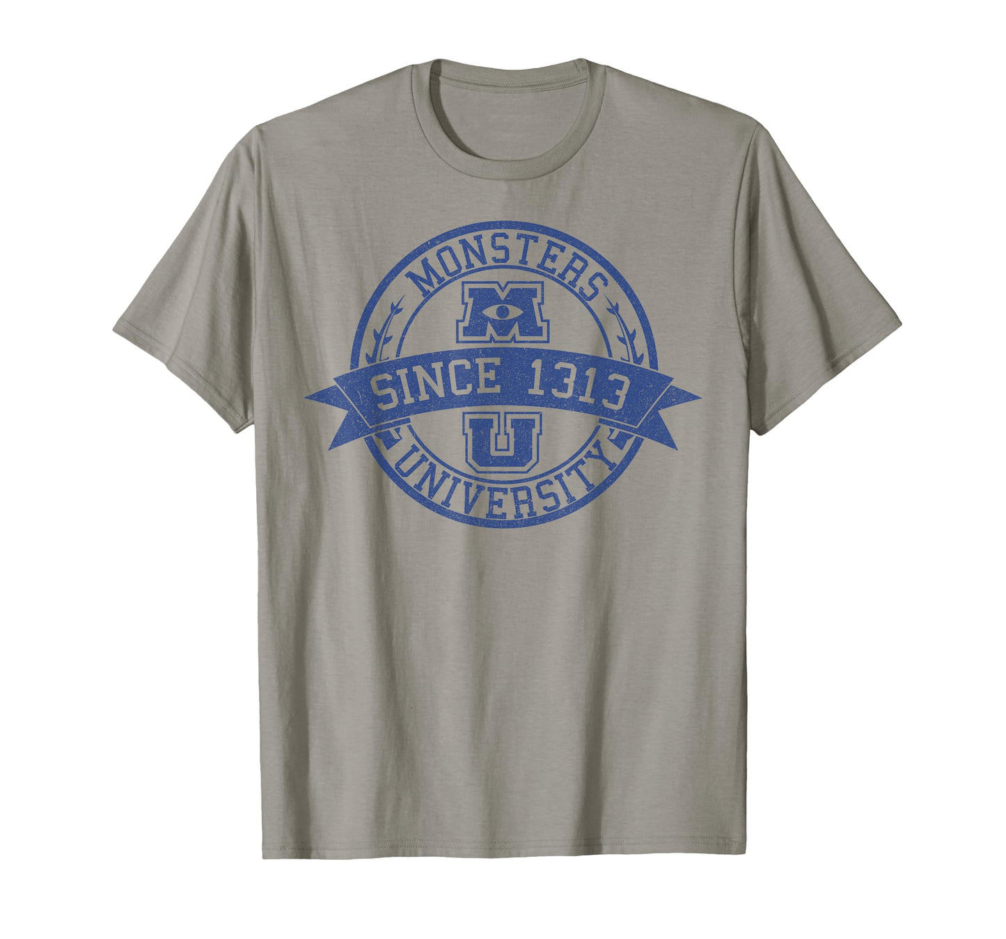 Disney Monsters University Since 1313 Collegiate Badge T-Shirt