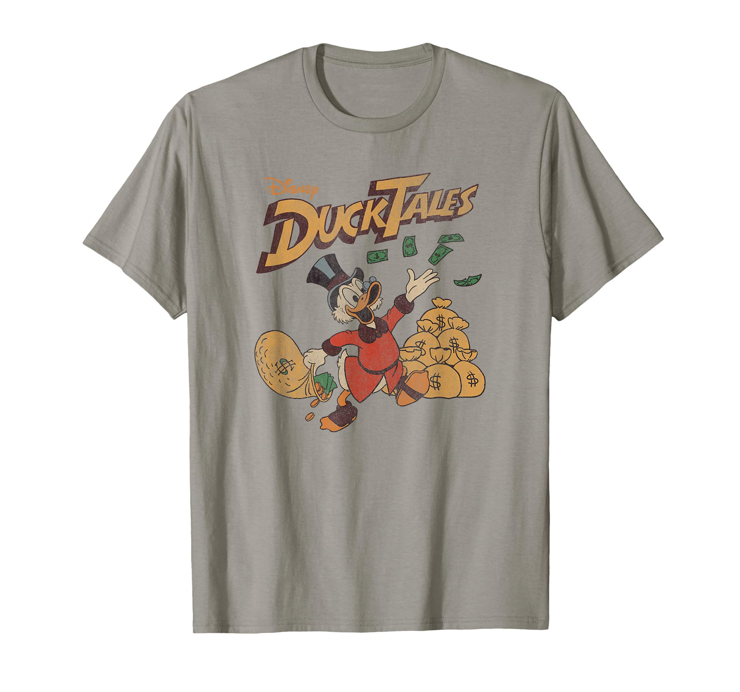 Disney Duck Tales Scrooge McDuck Money Bags T-Shirt