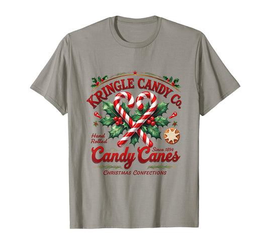 Christmas Old Fashioned Candy Company Handmade Nostalgic T-Shirt