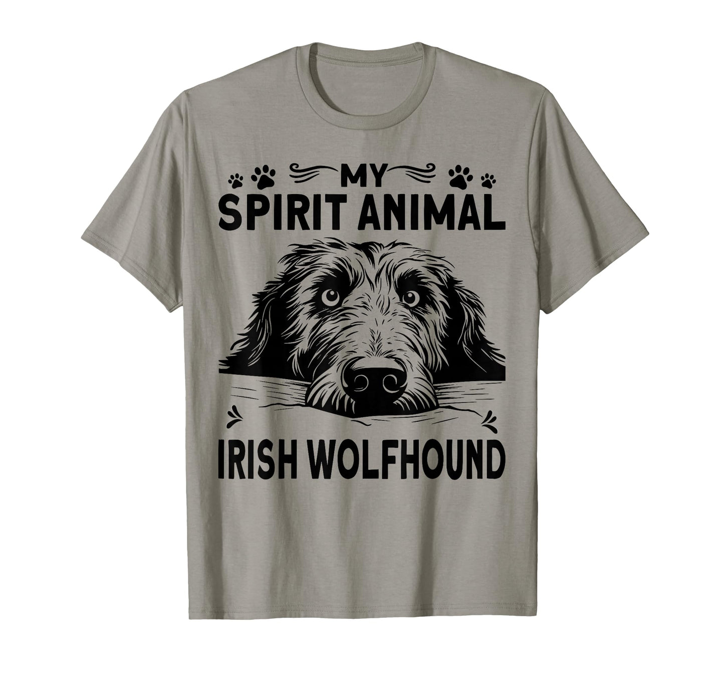 Irish Dog Greyhound Clothes Ireland Irish Wolfhound T-Shirt