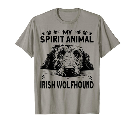 Irish Dog Greyhound Clothes Ireland Irish Wolfhound T-Shirt