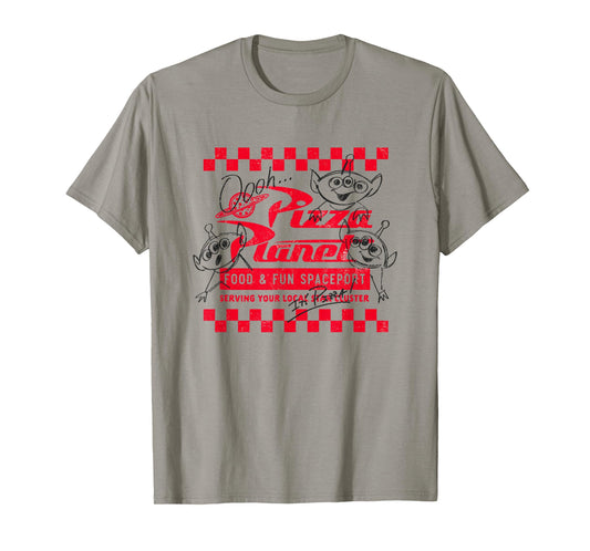 Disney Pixar Toy Story Pizza Planet Food & Fun Retro Logo T-Shirt