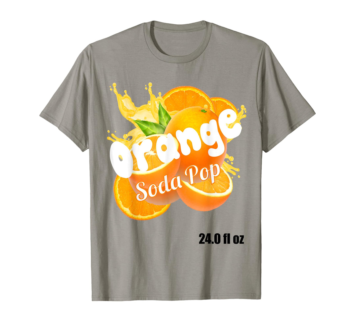 Orange Soda Pop Costume for Adults and Kids T-Shirt