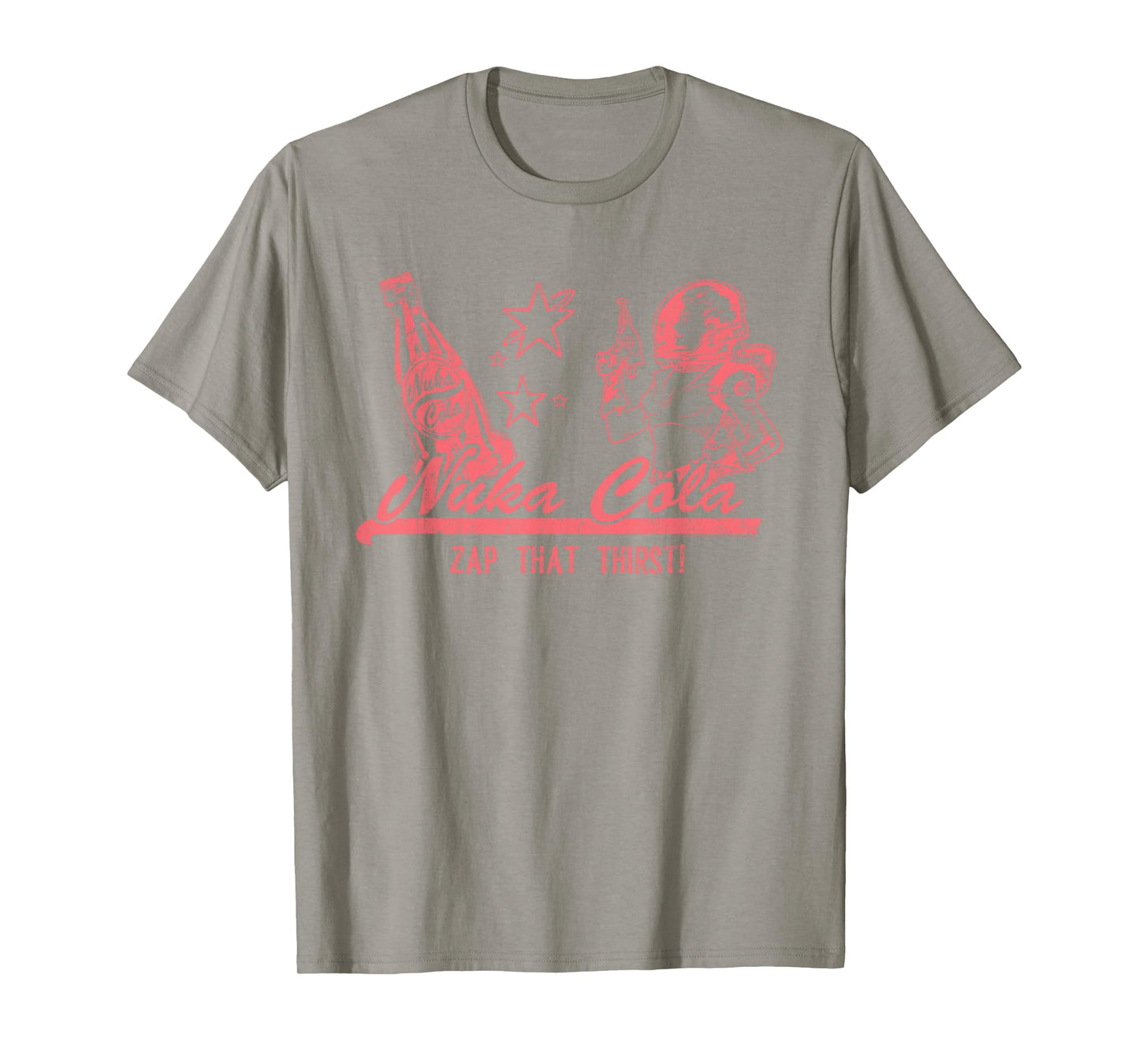 Fallout Video Game Zap That Thirst Nuka Cola Vintage Ad T-Shirt
