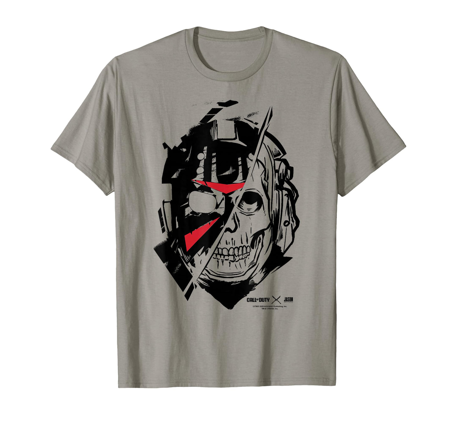 Jason Universe x Call of Duty Crossover Military Helmet T-Shirt