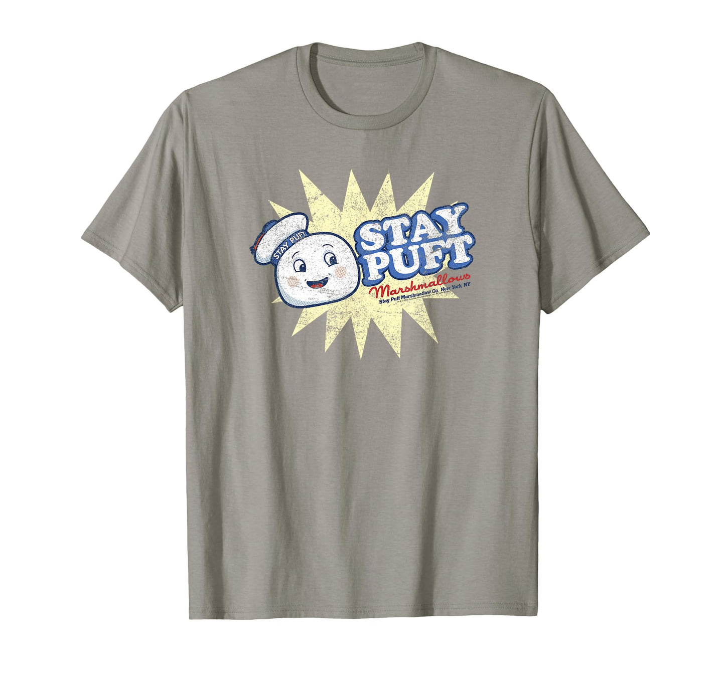 Ghostbusters Vintage Marshmallow Man Poster T-Shirt