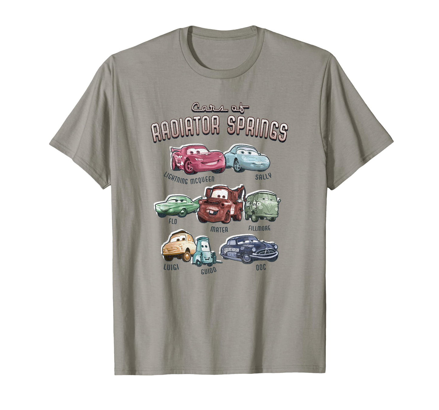 Disney Pixar Cars Cast of Radiator Springs T-Shirt Small