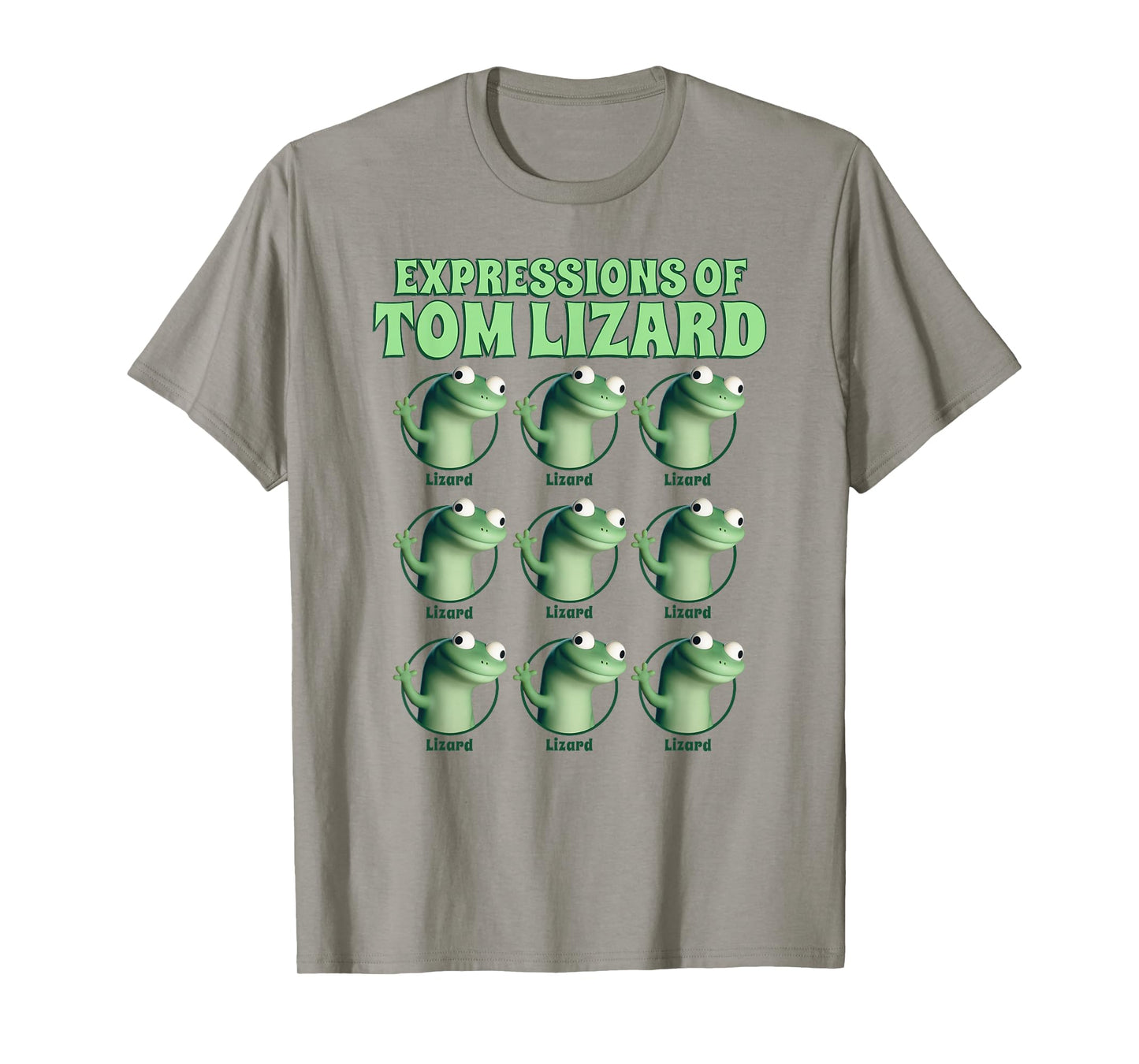 Disney Pixar Hoppers The Expressions of Tom Lizard Display T-Shirt