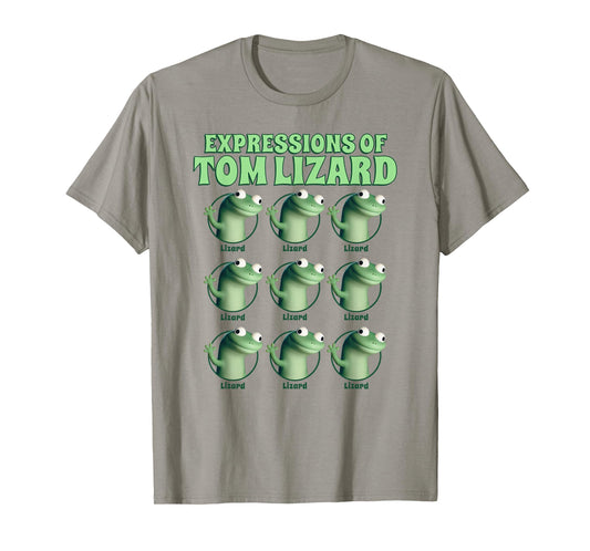 Disney Pixar Hoppers The Expressions of Tom Lizard Display T-Shirt