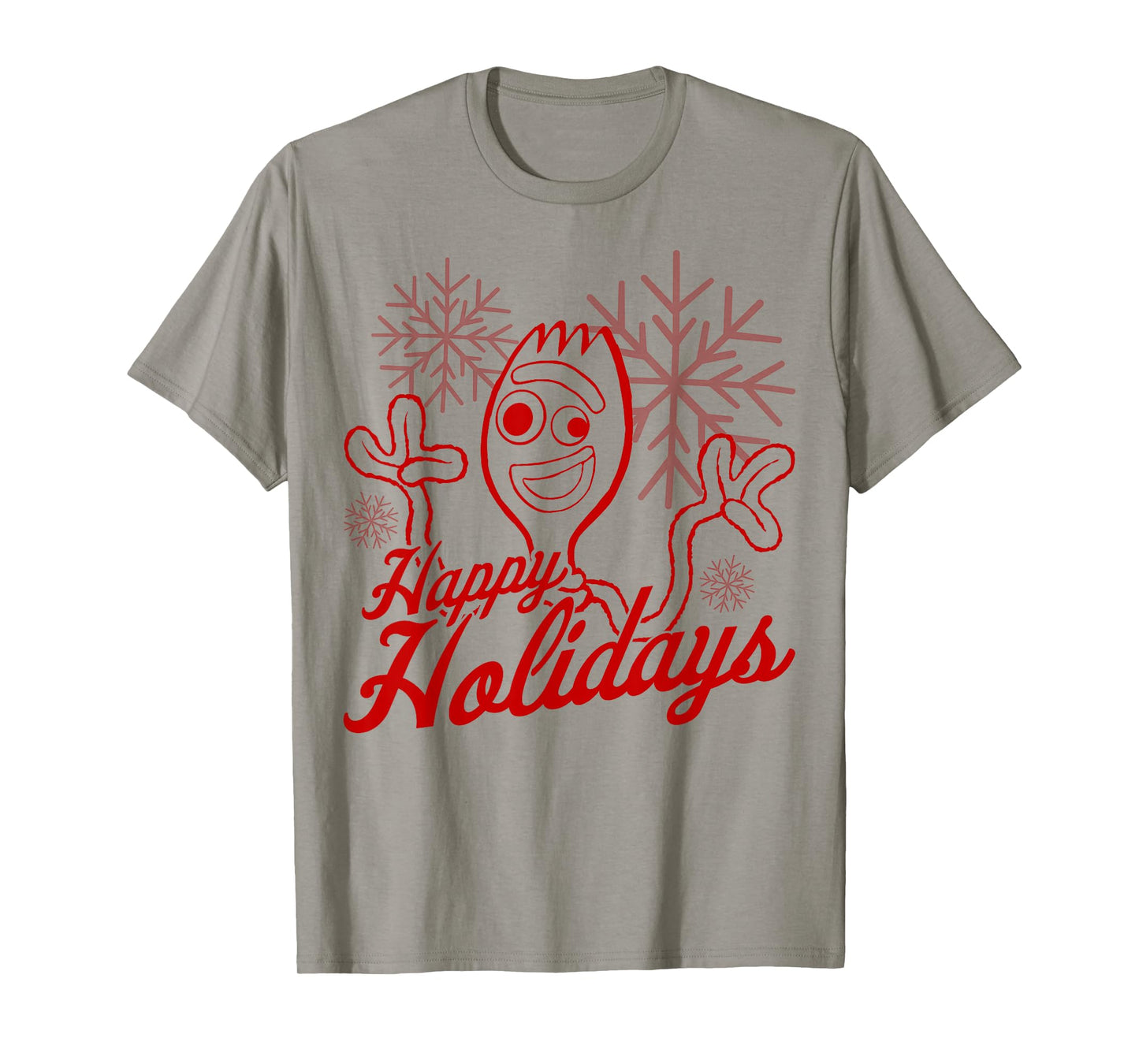 Disney Pixar Toy Story Christmas Forky Happy Holidays T-Shirt
