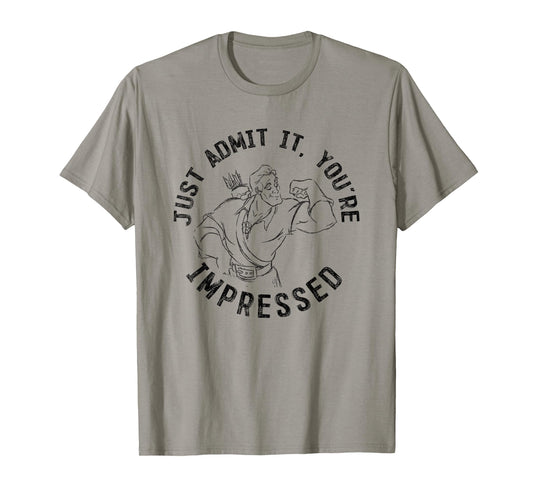 Disney Beauty And The Beast Gaston Flex You're Impressed T-Shirt